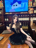 Sexy Ball Gown Off The Shoulder Black Velvet Short Formal 8th Grade Homecoming Dresses Summer Middle School Hoco Dress 6th Grade Graduation Outfits HZ1121