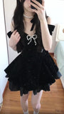 Sexy Ball Gown Off The Shoulder Black Velvet Short Formal 8th Grade Homecoming Dresses Summer Middle School Hoco Dress 6th Grade Graduation Outfits HZ1121